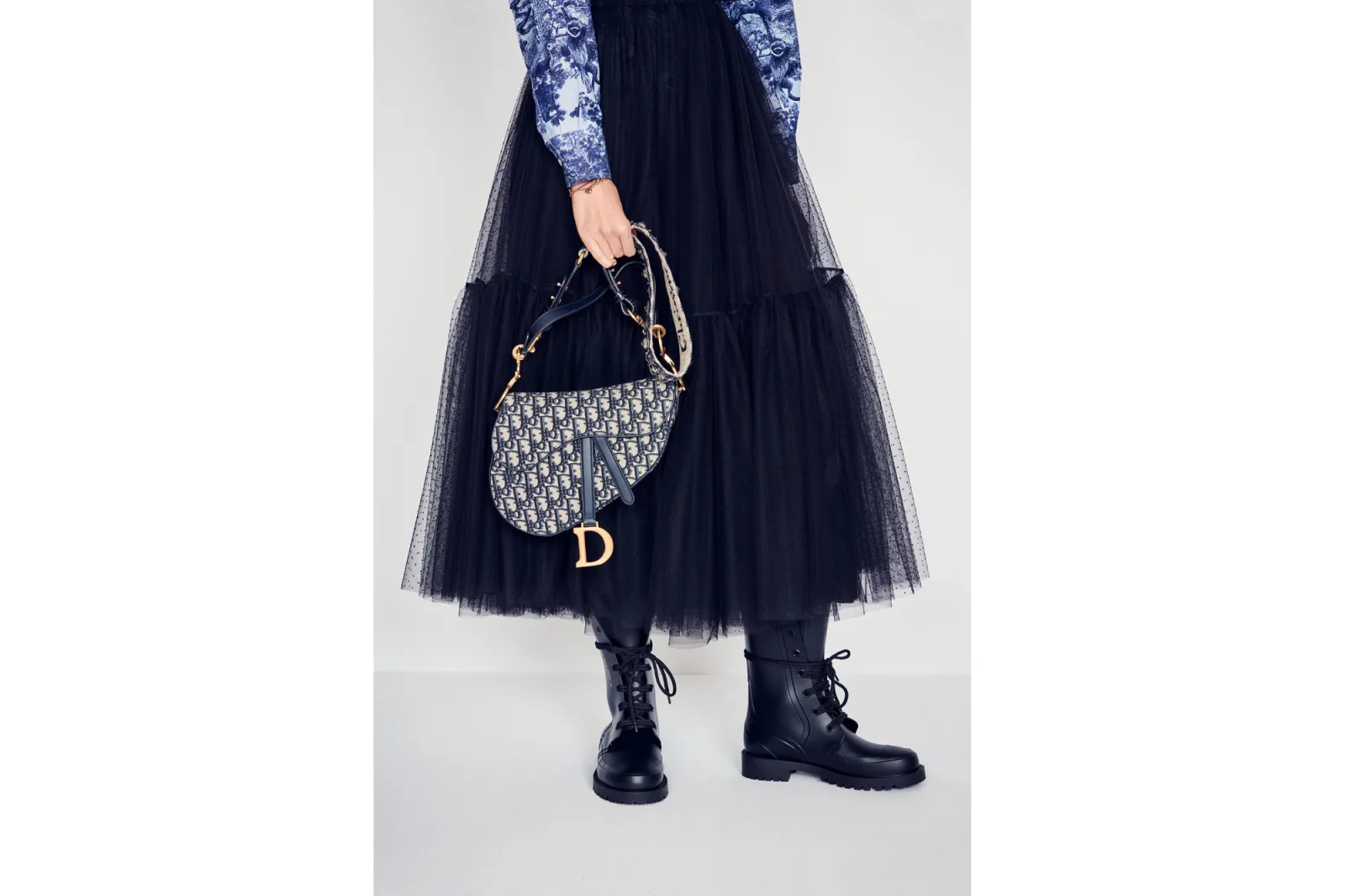 Dior Oblique Saddle Bag – 4