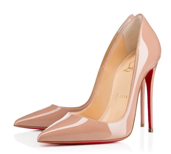 Christian Louboutin So Kate Nude Pumps