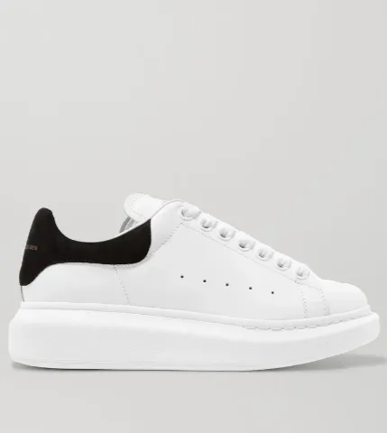 Alexander Mcqueen Beyaz Siyah Unisex Sneakers