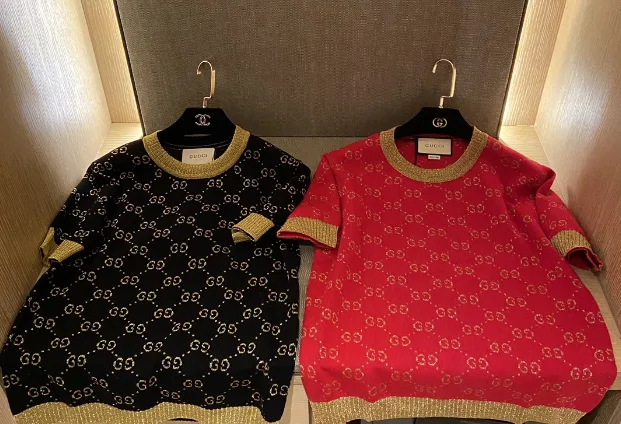 Gucci Bayan Logolu Triko Üst