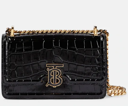 Burberry Mini TB Croc Çanta
