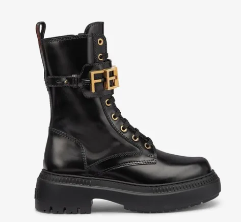 Fendi Siyah Bot