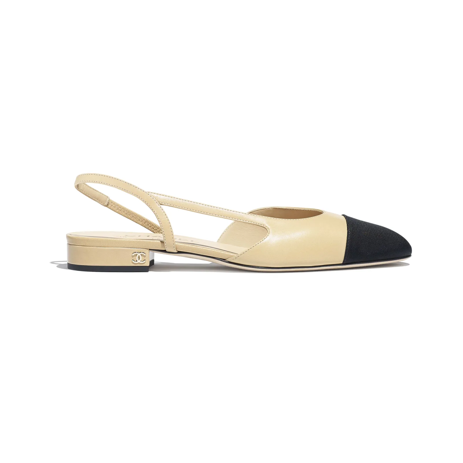 Chanel Slingback Bej Sandalet – 2