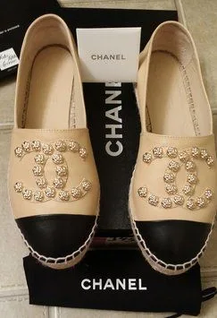 Chanel Canvas Espadril Bej